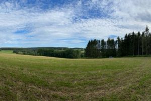 prairie en Belgique photo panoramique